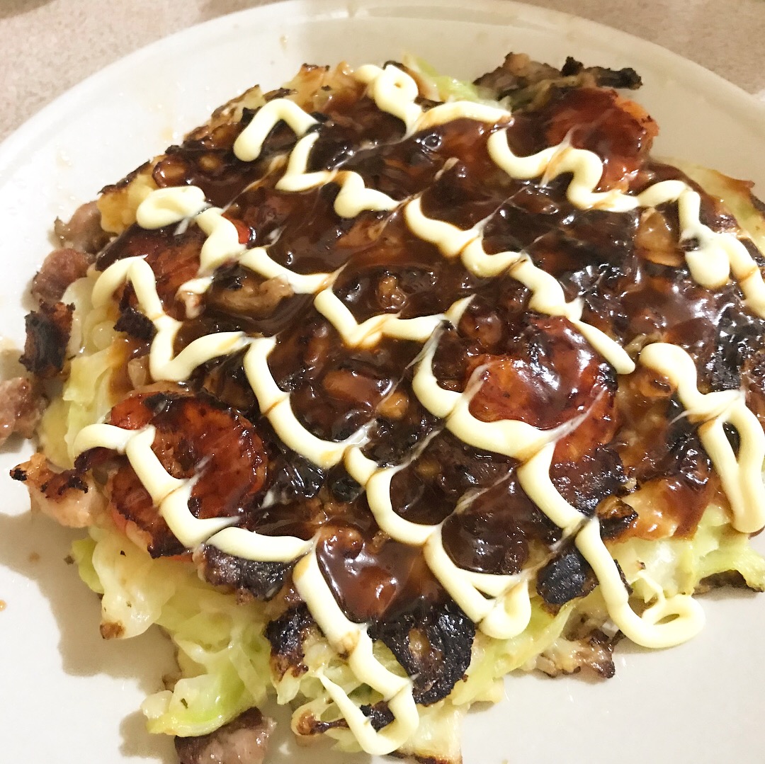 steps to make Okonomiyaki at home 