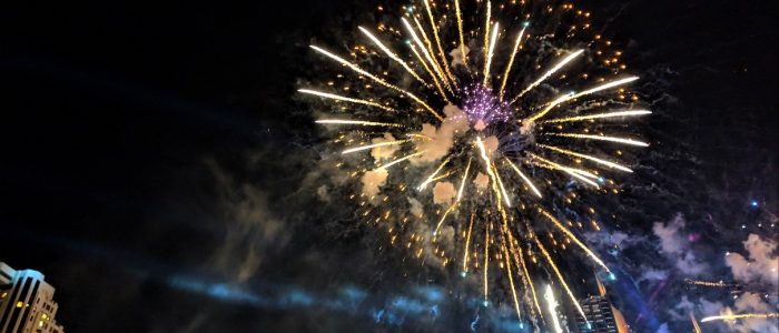celebrate the new year Bangkok style