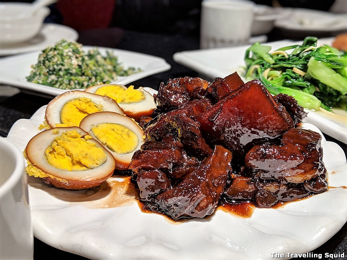 braised meat lu rou Shanghai Grandmother Restaurant near the Bund