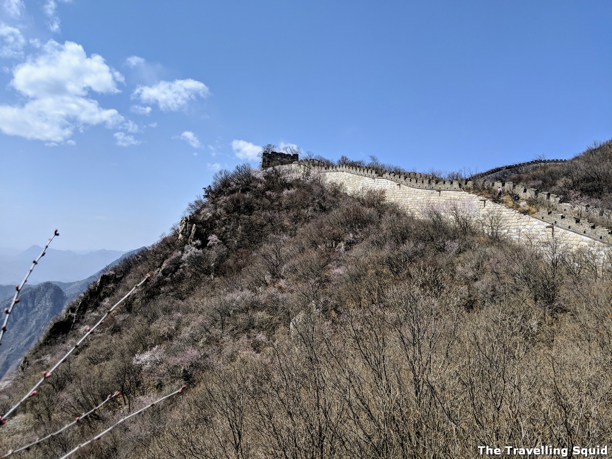 six hour Great Wall hike from Jiankou to Mutianyu