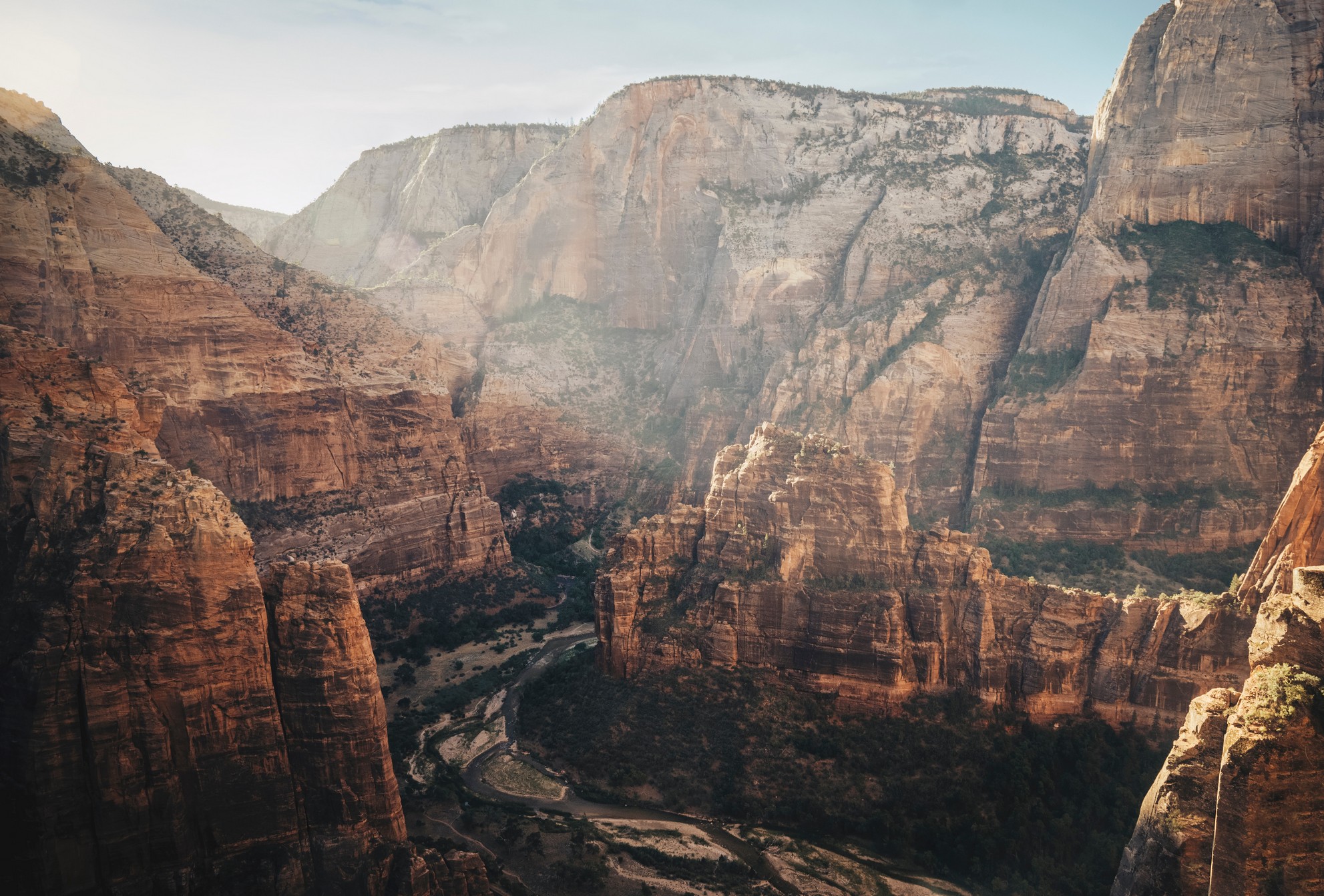 summer travel destinations in the United States angels landing utah