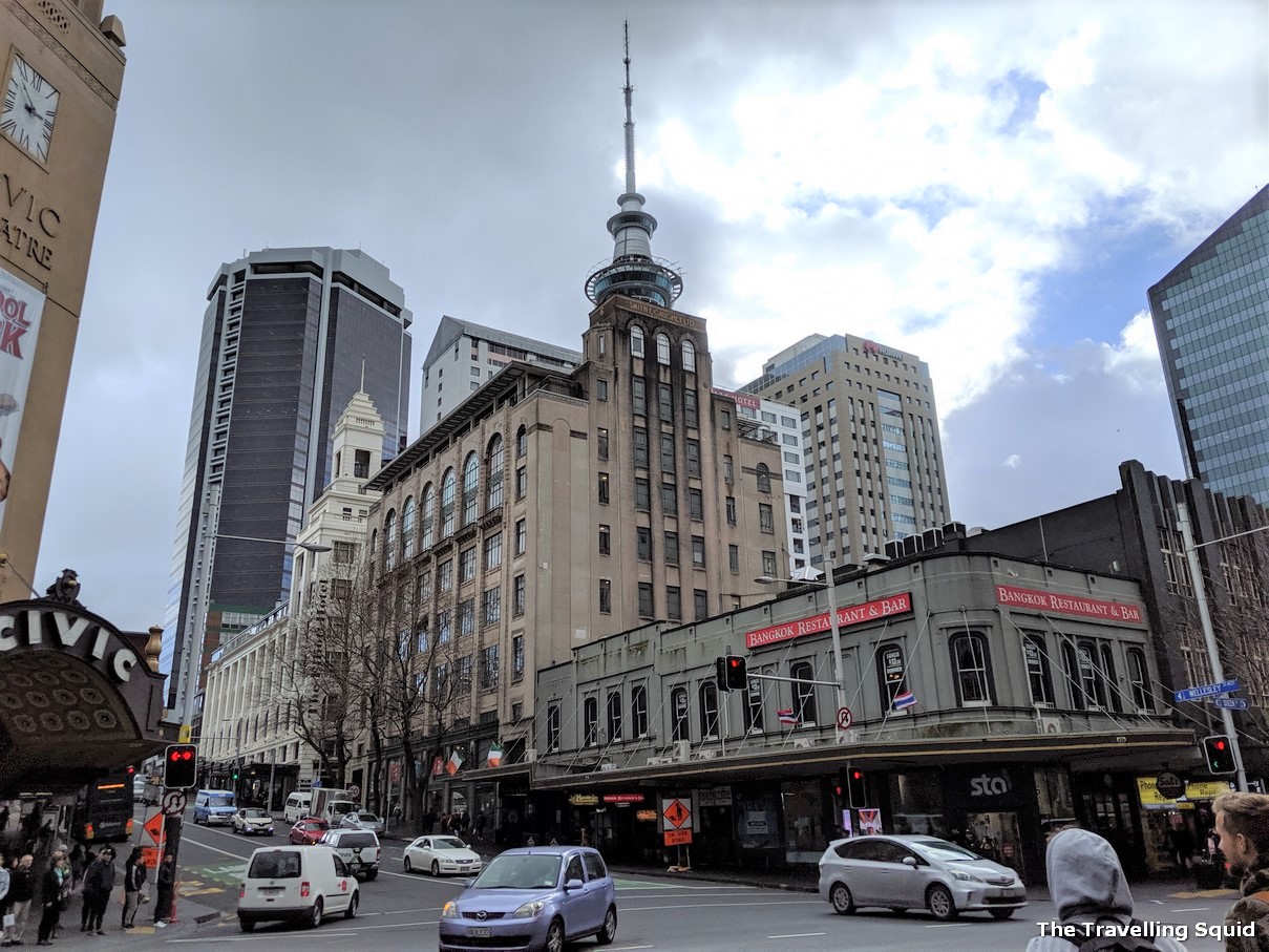 downtown auckland