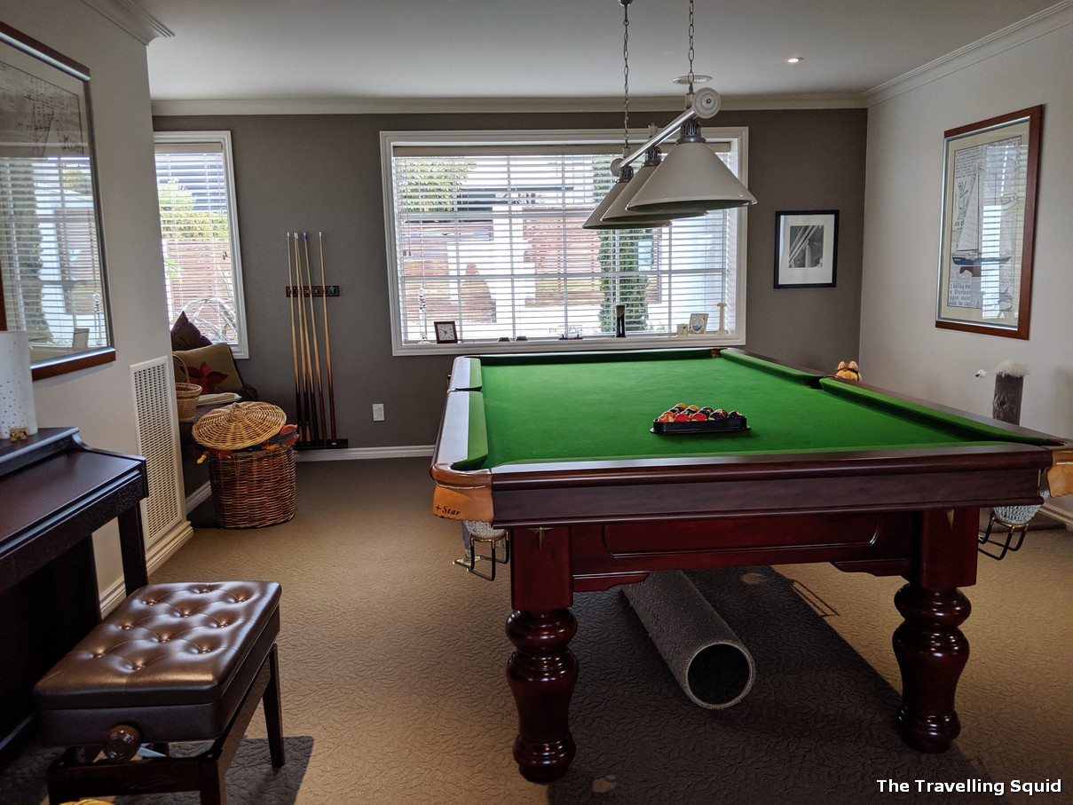 karanda bnb rotorua pool table