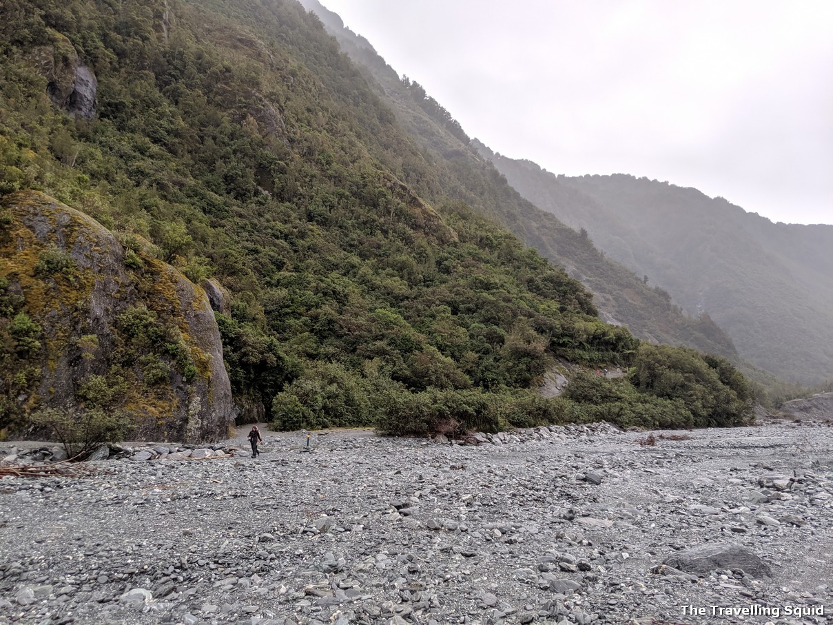 franz josef glacier riverbed