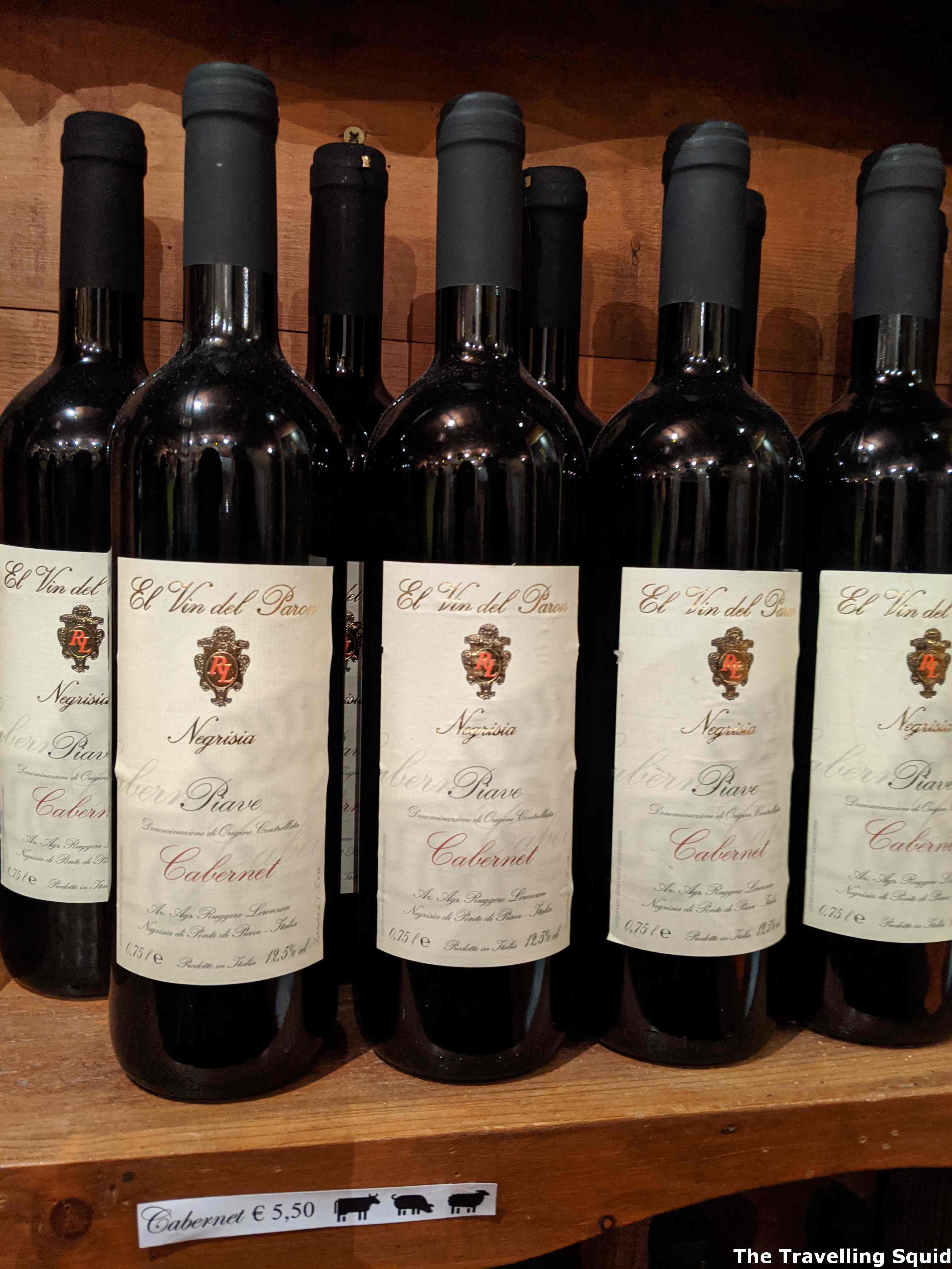 Cabernet El Vin Del Paron for affordable wine in Venice