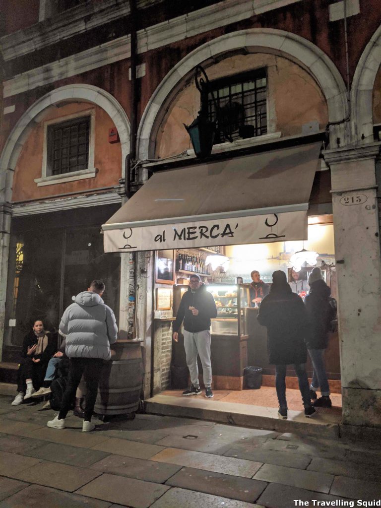 Visit the Al Merca Wine Bar in Venice The Travelling Squid