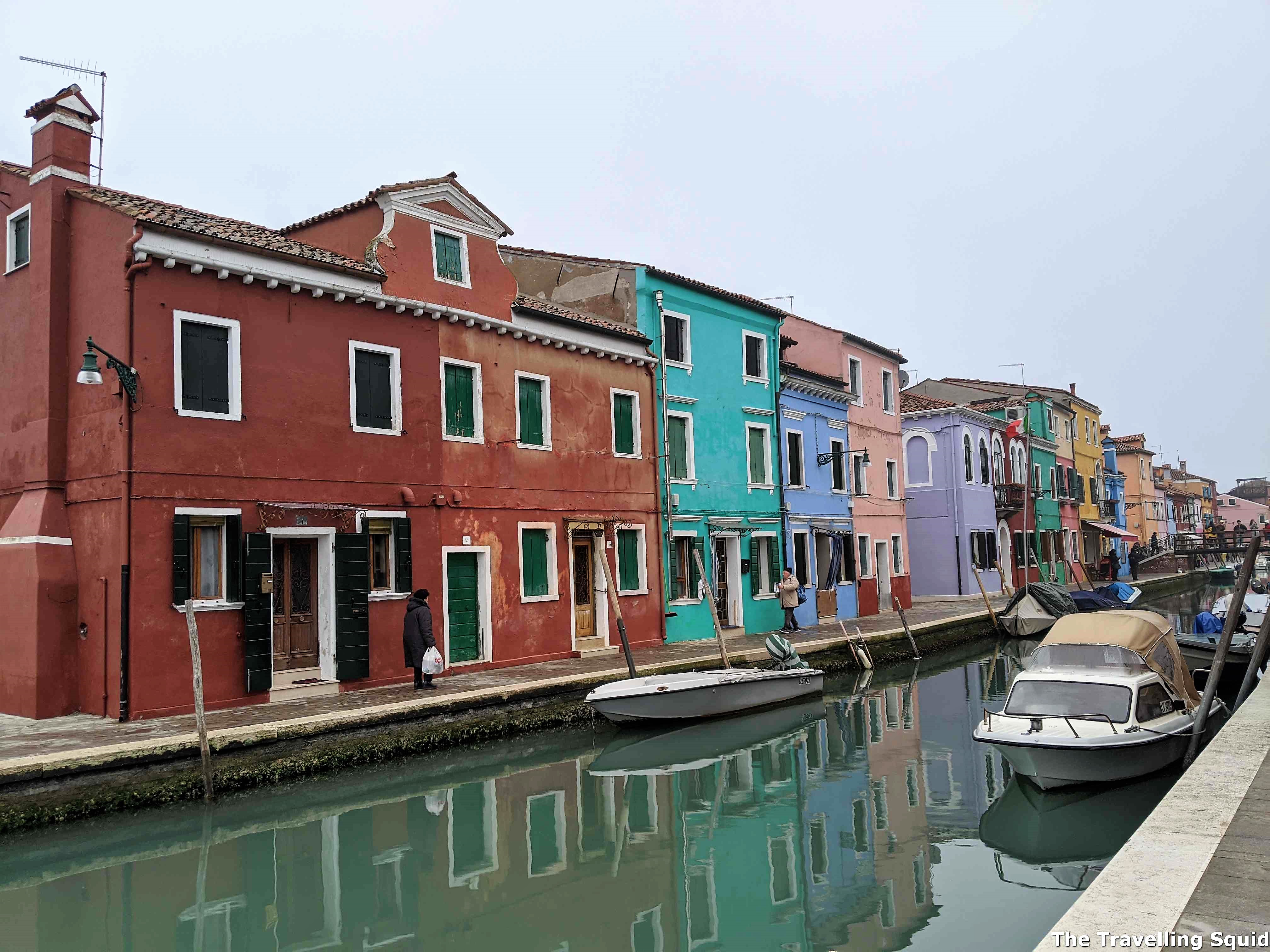 burano colourful houses venice