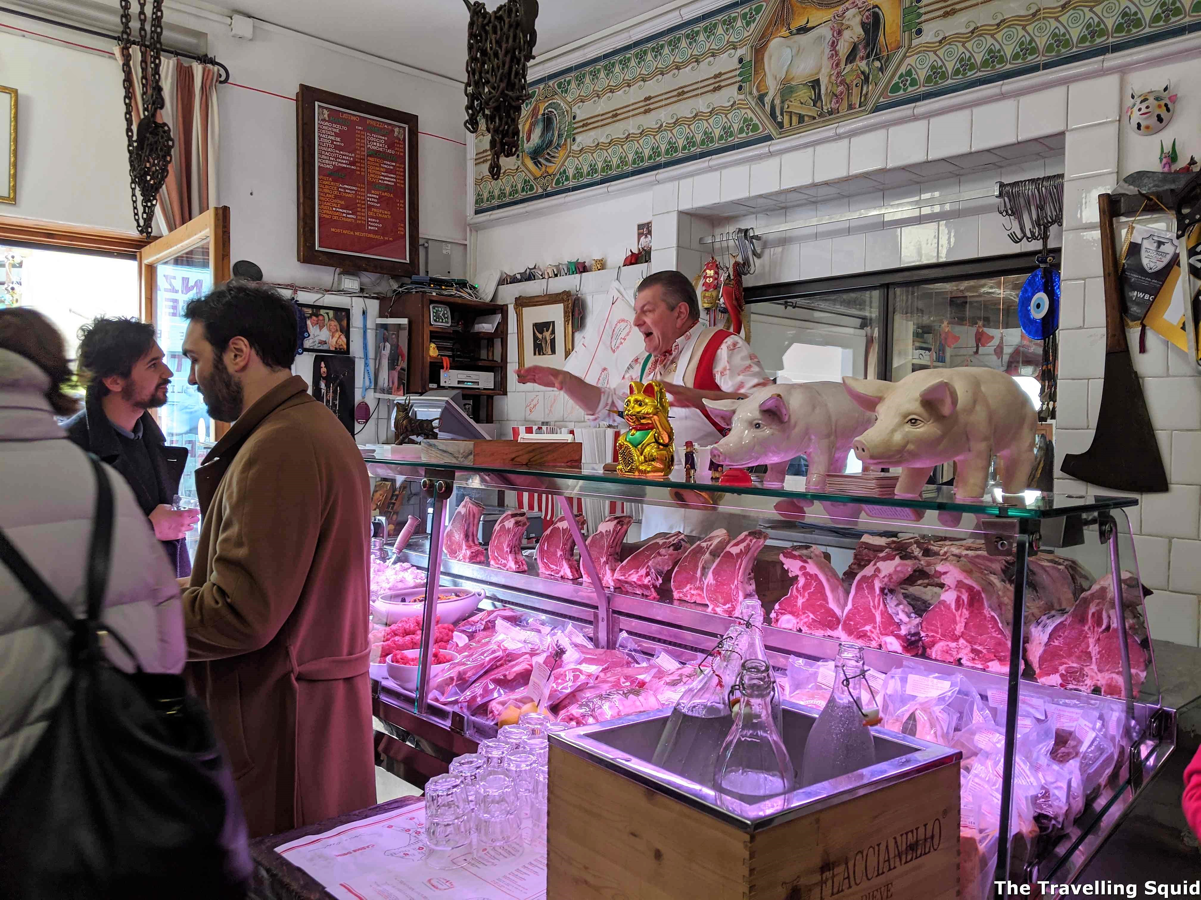 Asian travelling in Italy during COVID19 butcher Dario Cecchini Solociccia