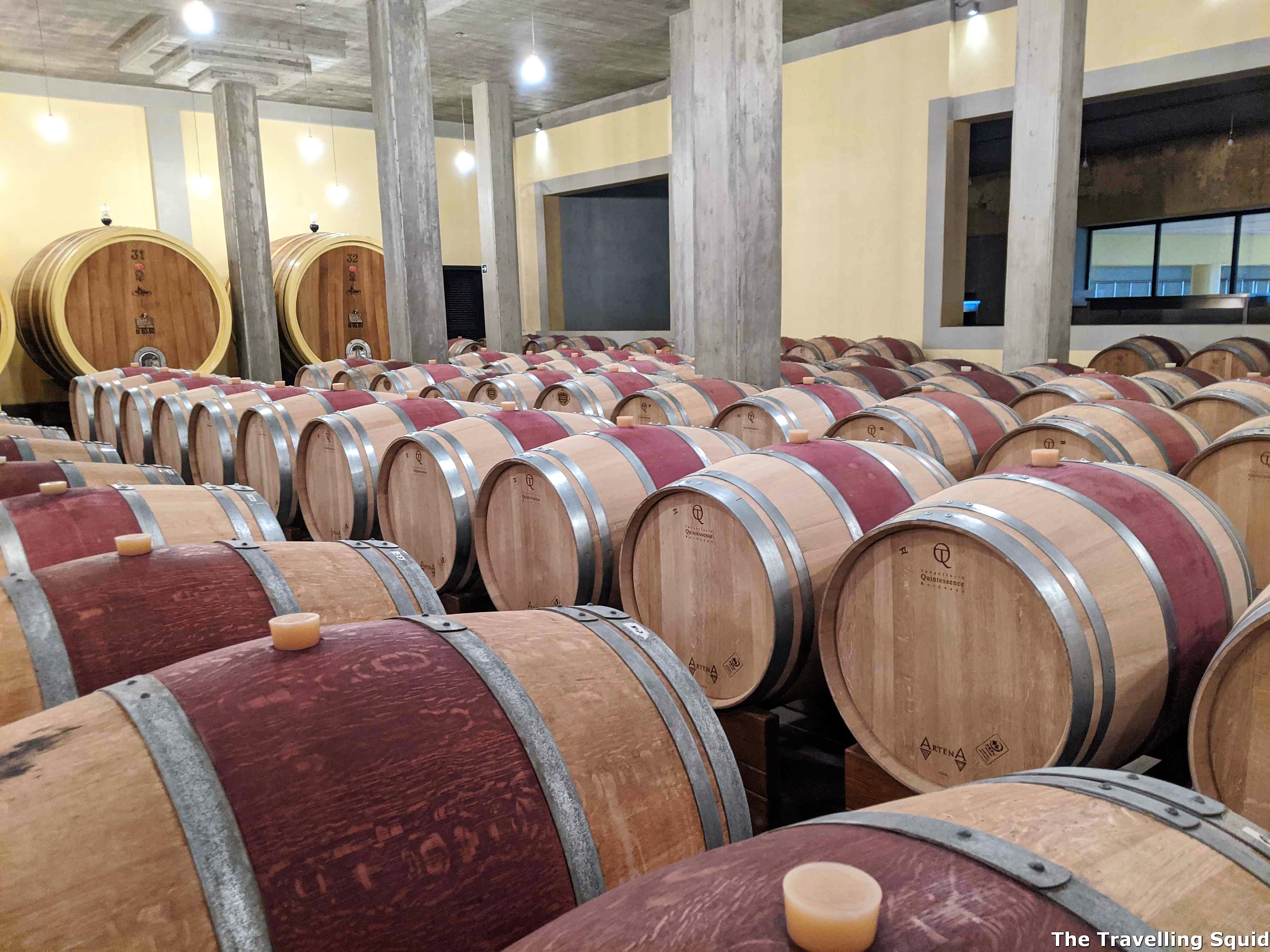 cellar door of Altesino in Montalcino Tuscany