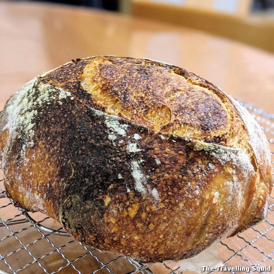 Baking a sourdough in Singapore