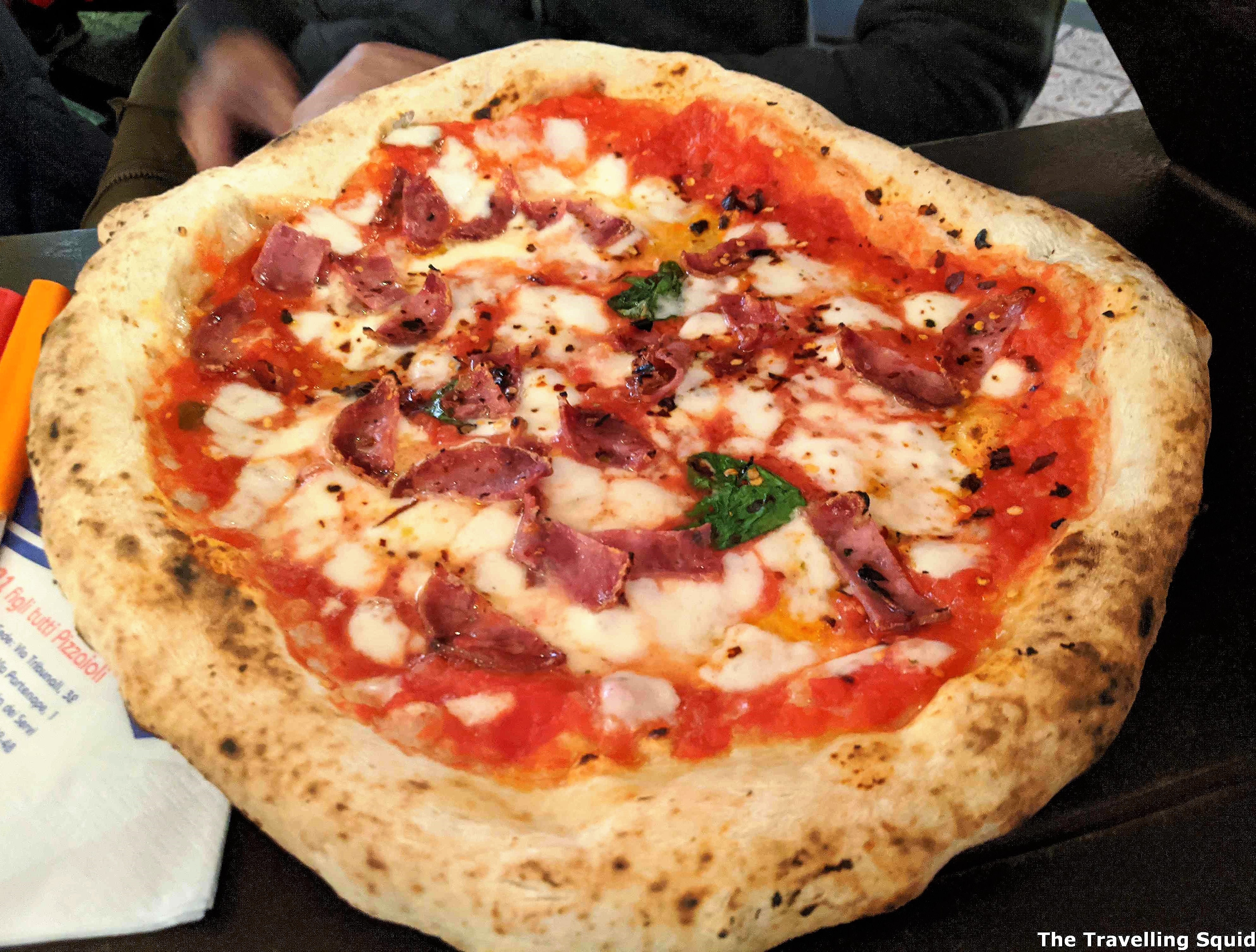 pizza at Esterina Sorbillo in Naples