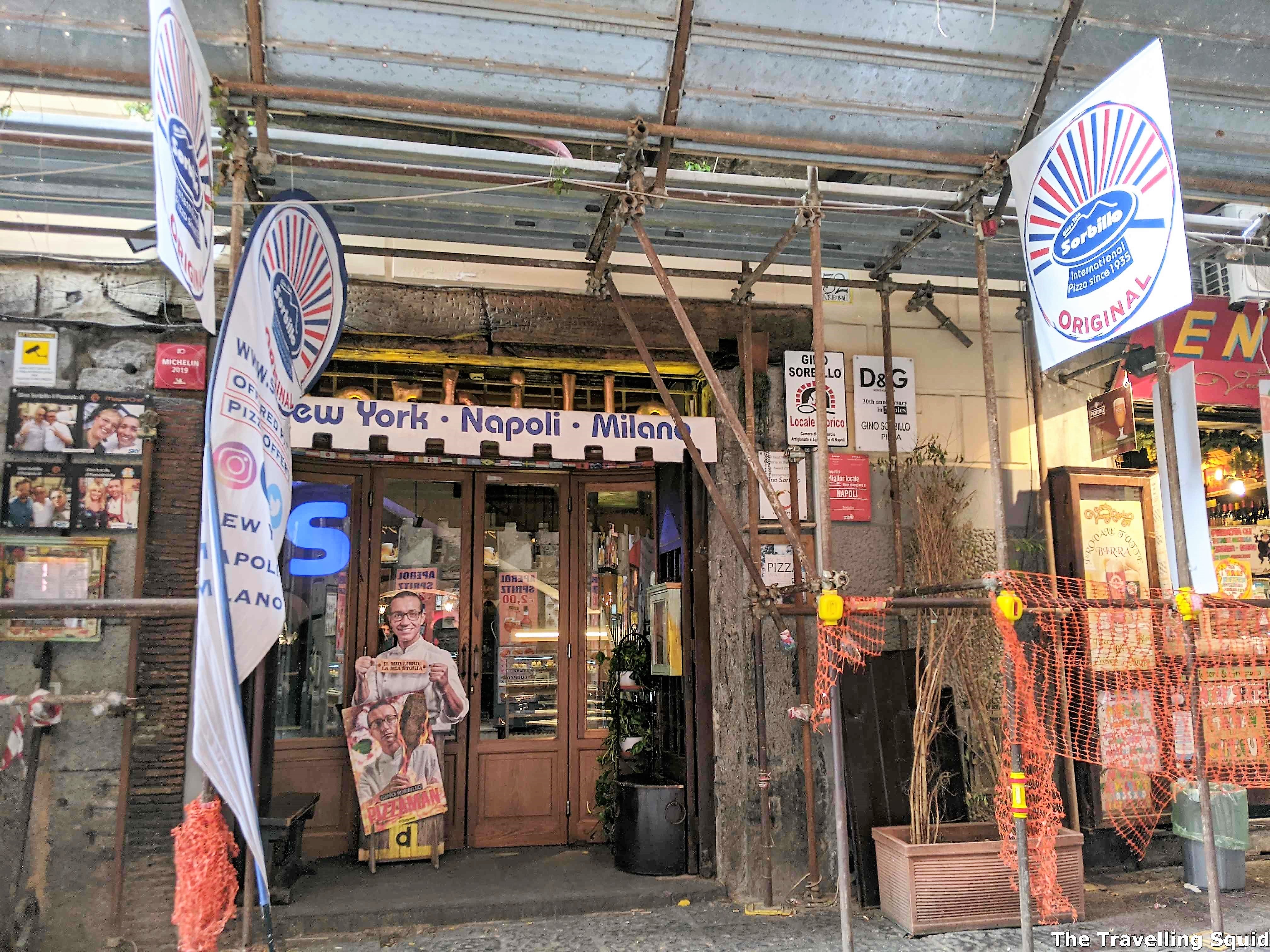 pizza at Esterina Sorbillo in Naples