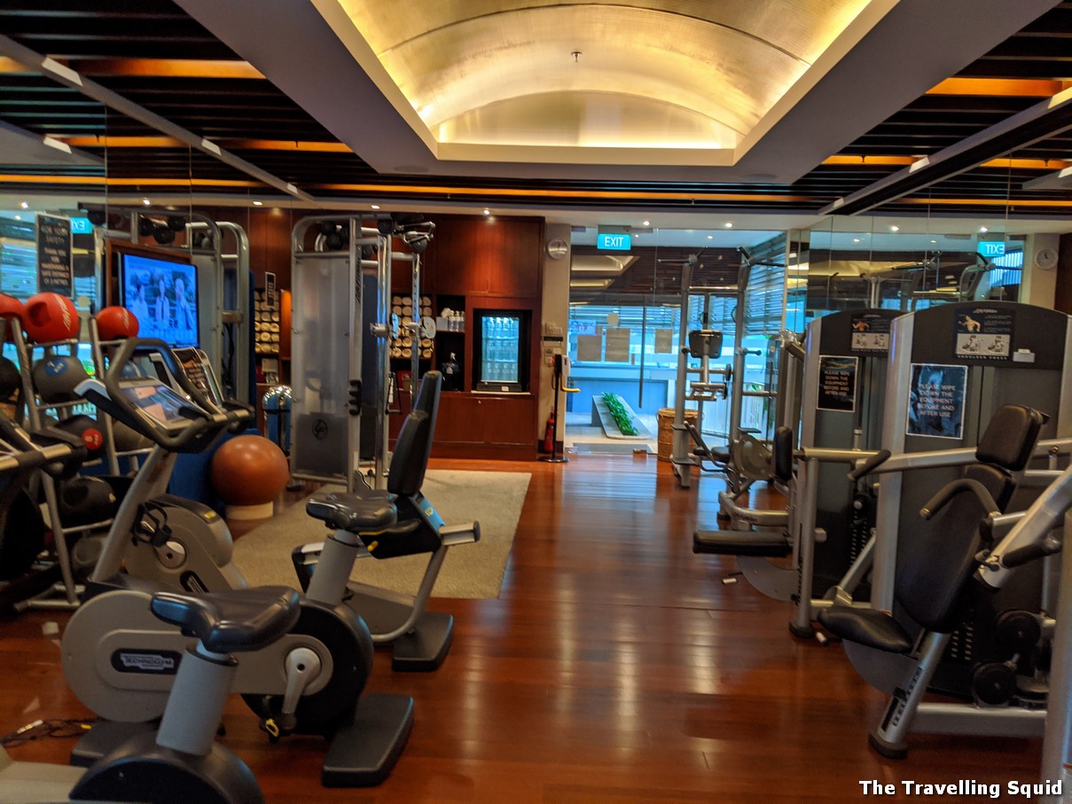 gym tang marriott hotel singapore