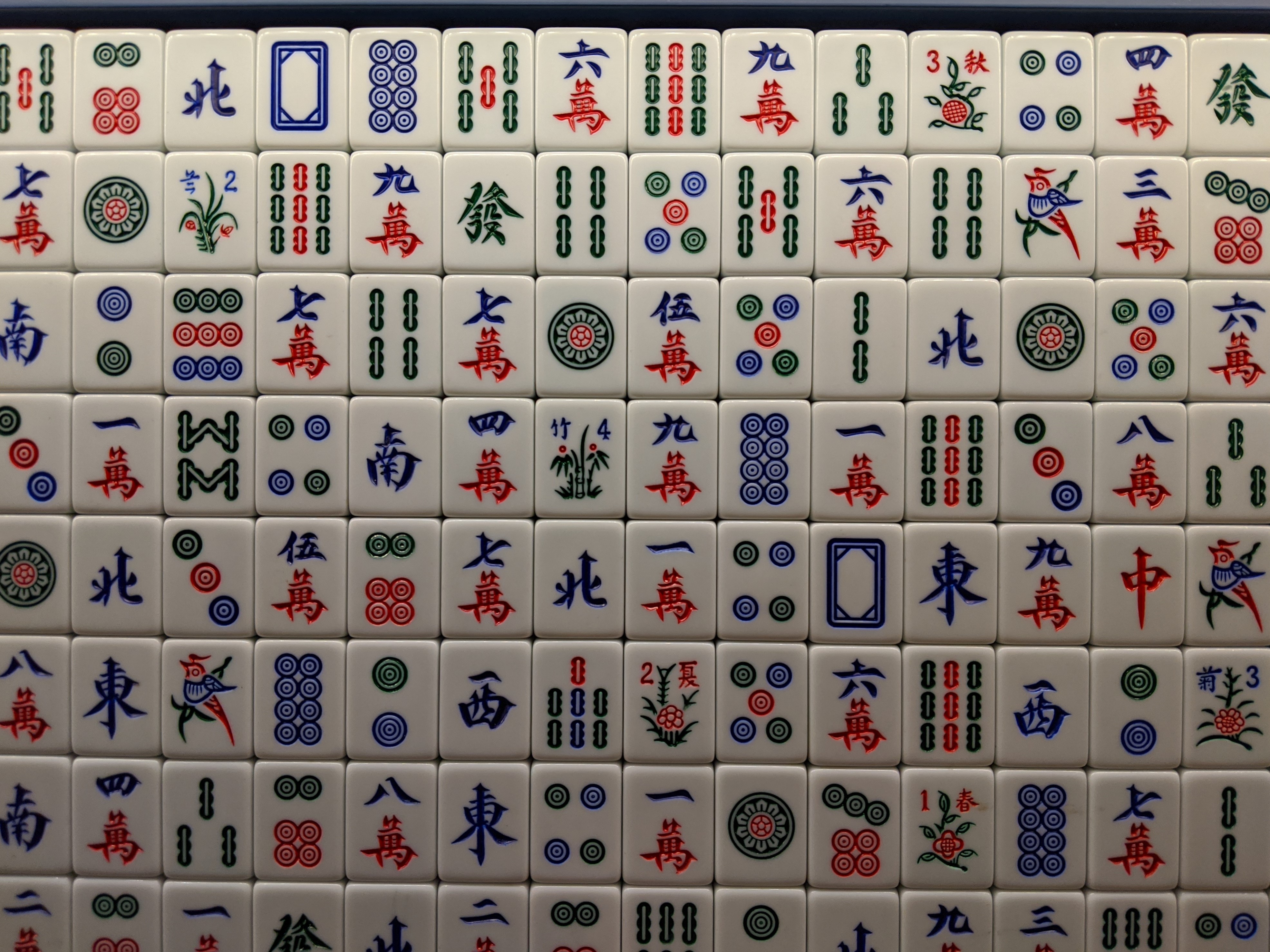 mahjong tile wall mui kee