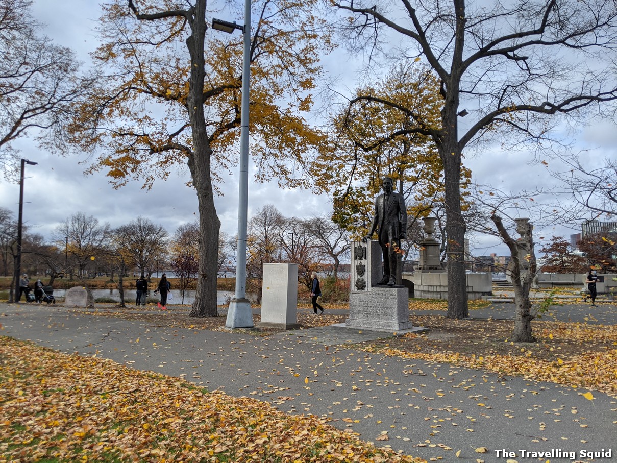 charles river esplanade autumn