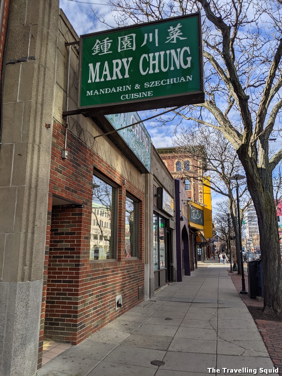 Chinese takeout from Mary Chung in Cambridge