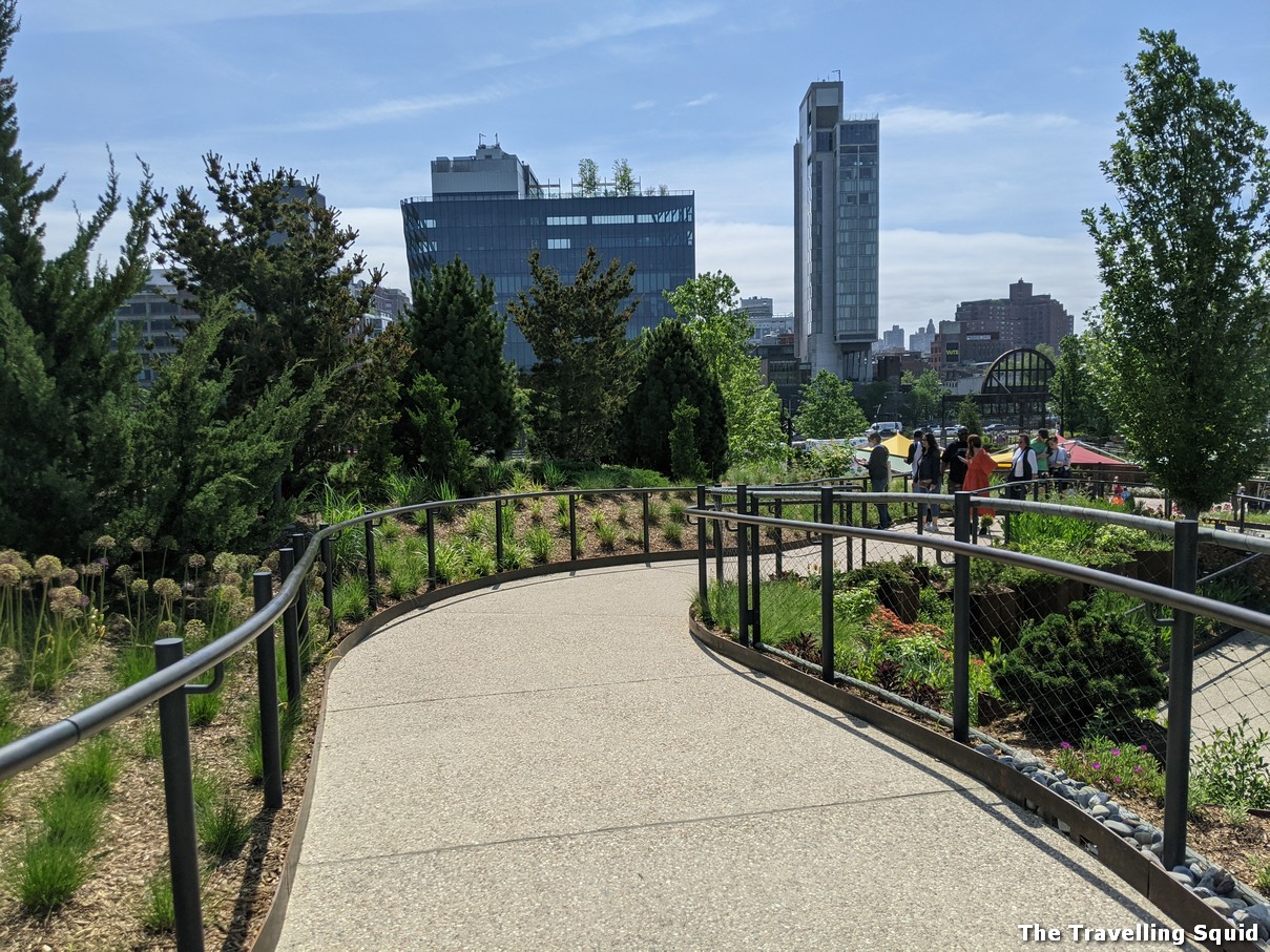 Visiting Little Island at Pier 55 in New York City 