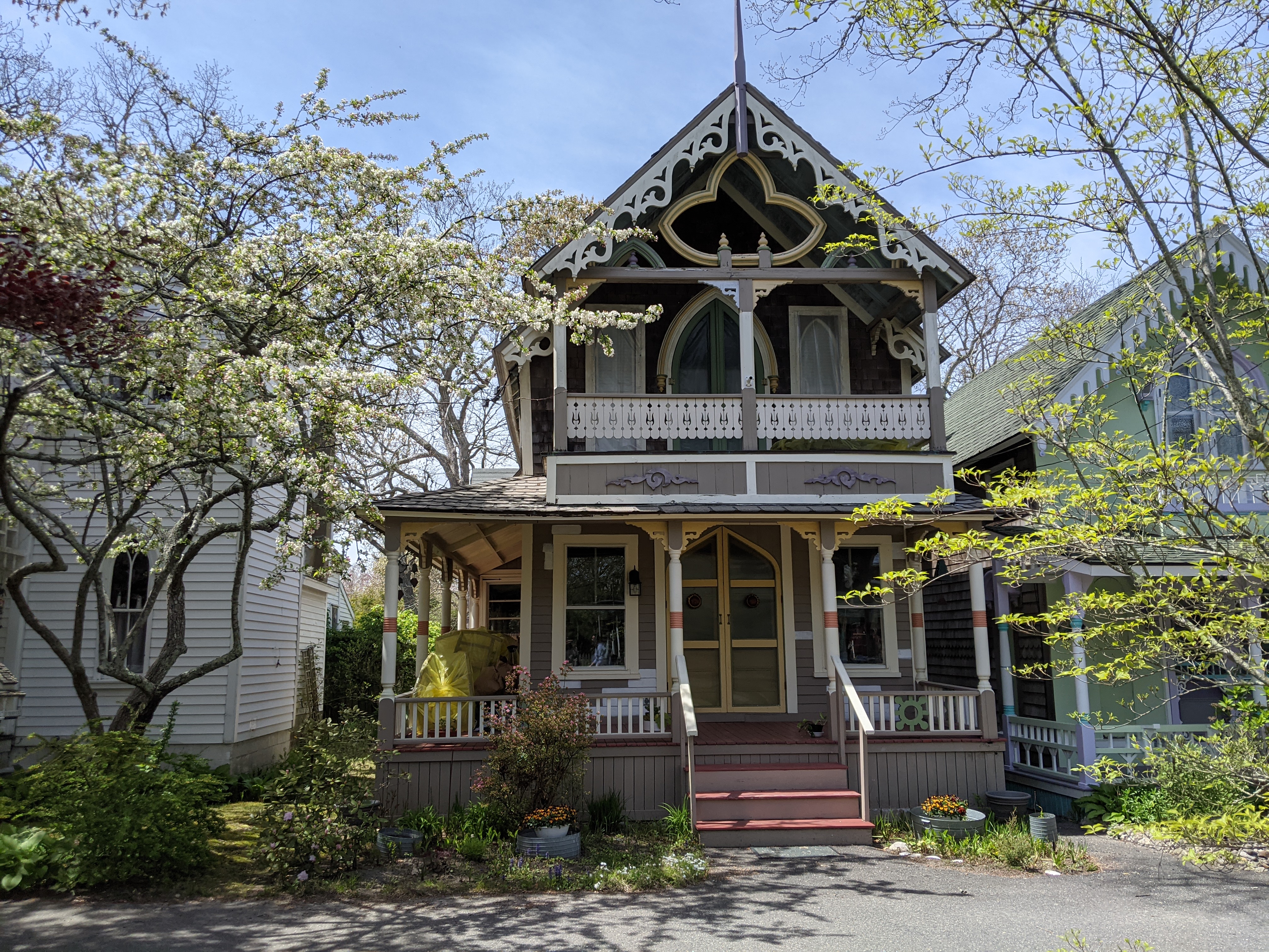 Martha's Vineyard Gingerbread Houses at Oak Bluffs