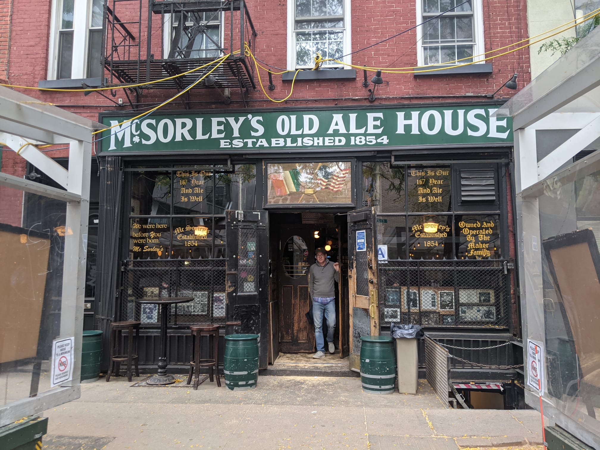 McSorleys Old Ale House in New York City